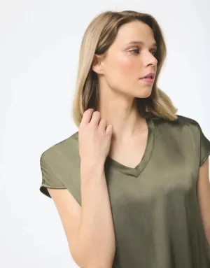 CALINE T-SHIRT-Khaki