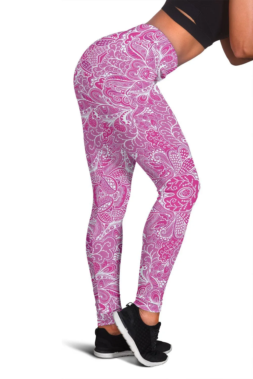 Calm In Pink Women's Leggings