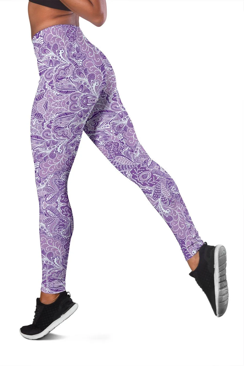 Calm In Purple Women's Leggings