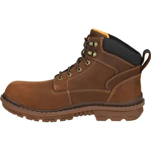 Carolina Men's Dormite 6"�  Waterproof Work Boot  - Brown - CA3058