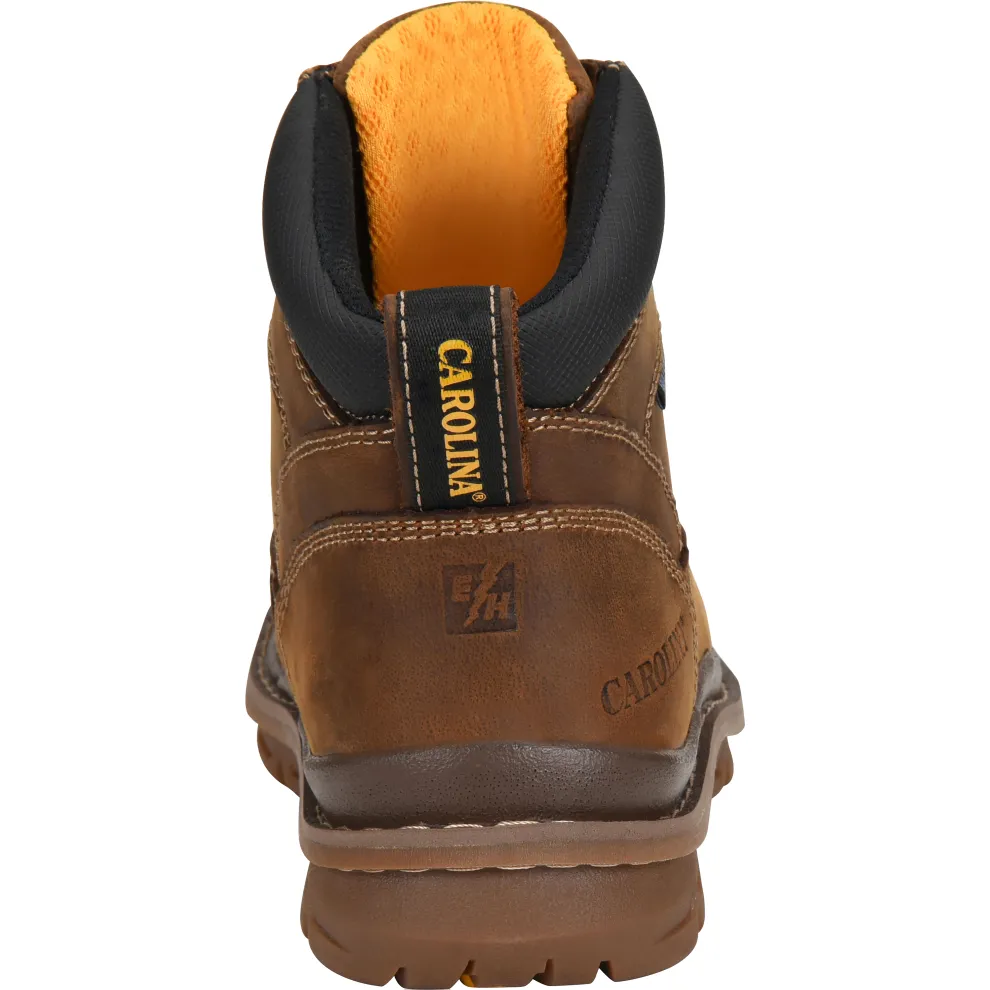 Carolina Men's Dormite 6"�  Waterproof Work Boot  - Brown - CA3058