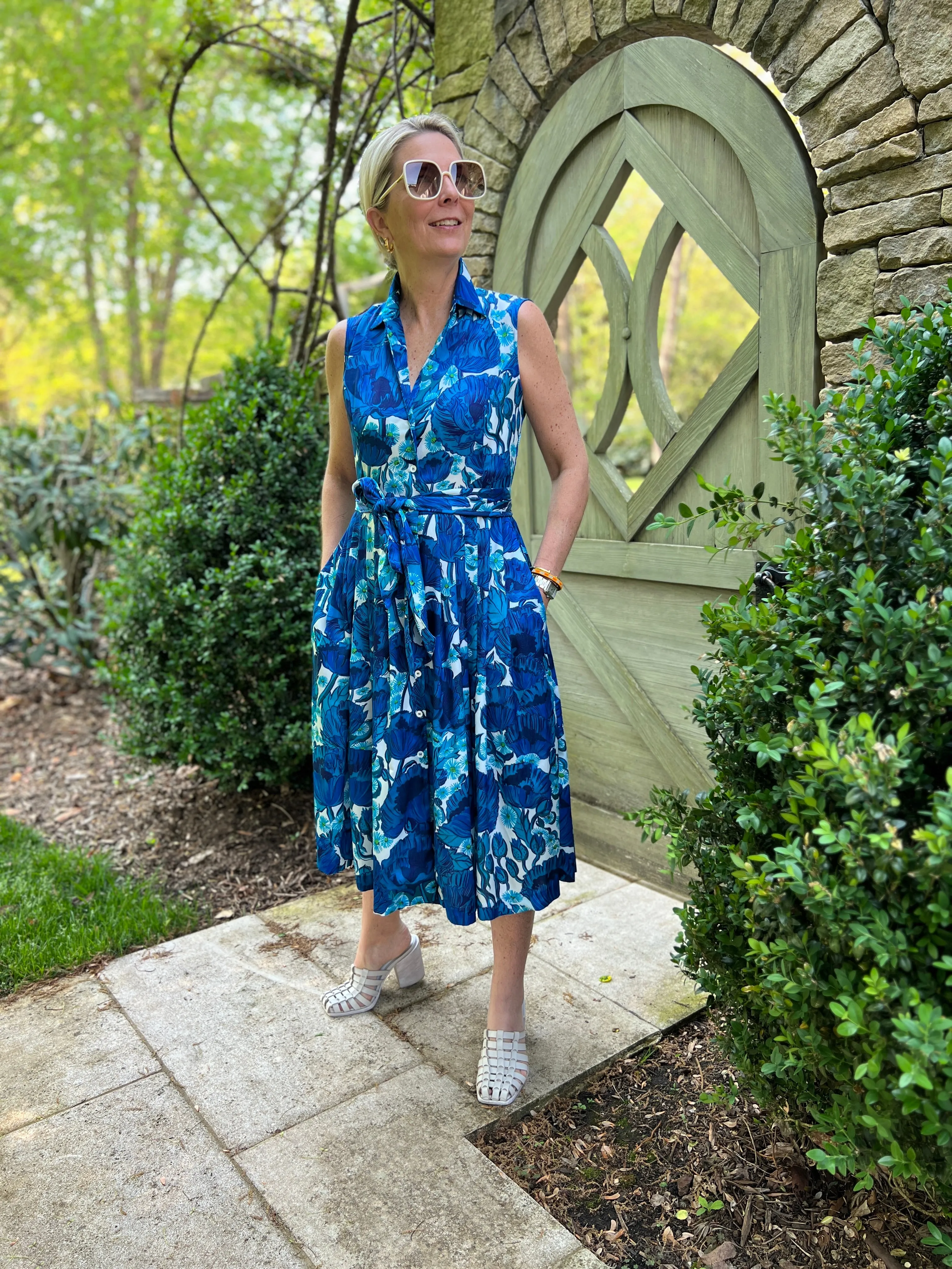 Carolyn Floral Shirt Dress