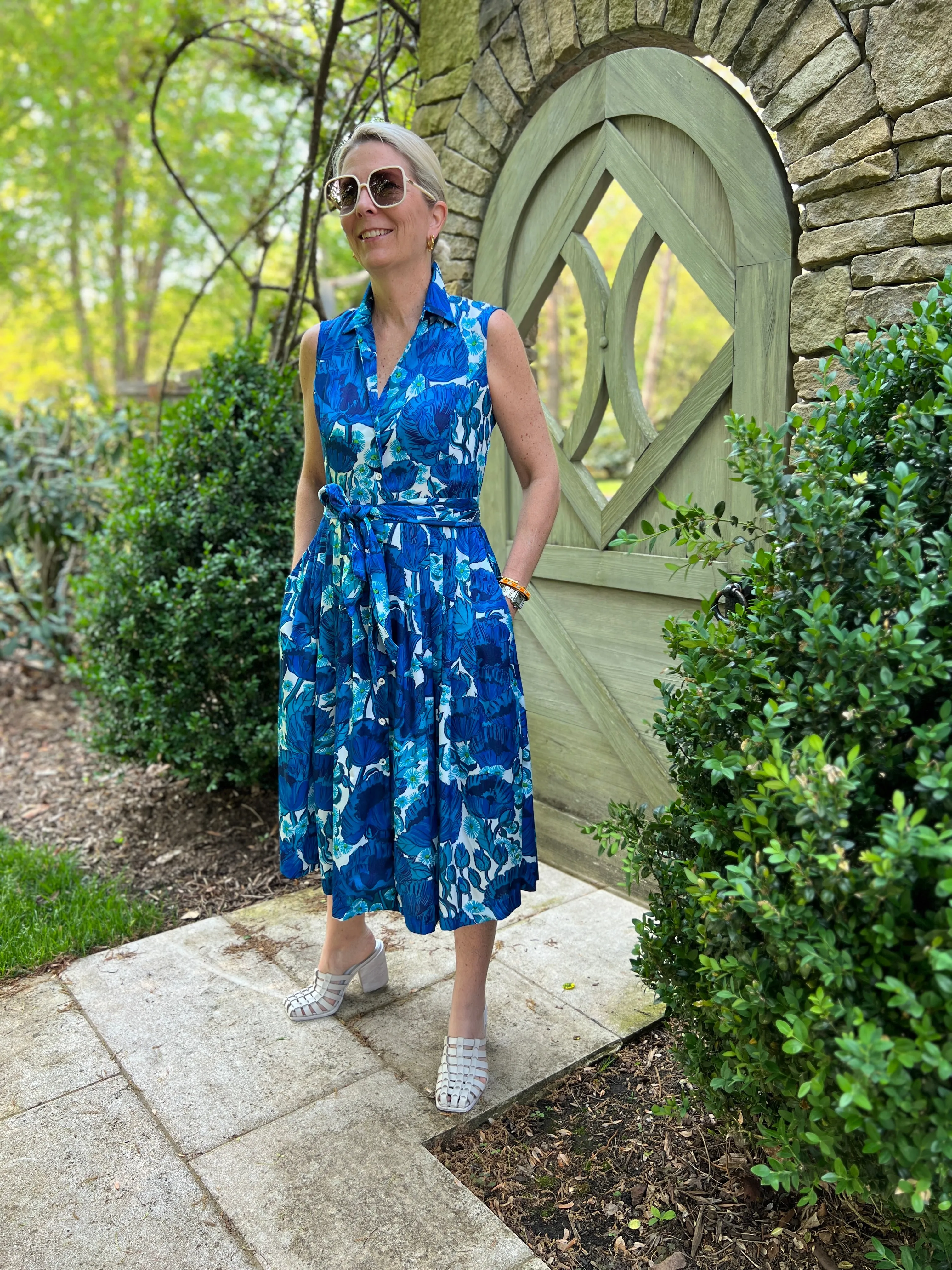 Carolyn Floral Shirt Dress