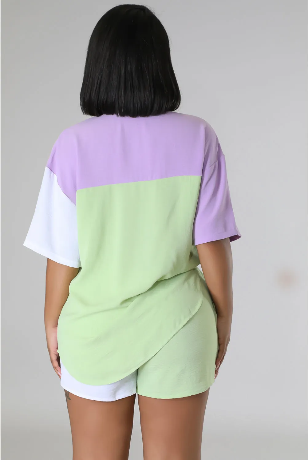 Casual Fun shorts set