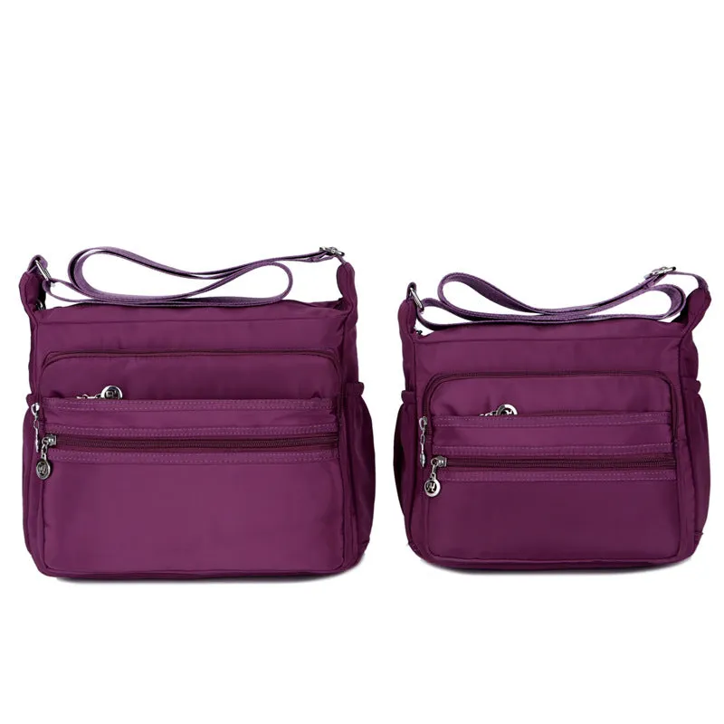 Casual Two Size Nylon Women's Bag