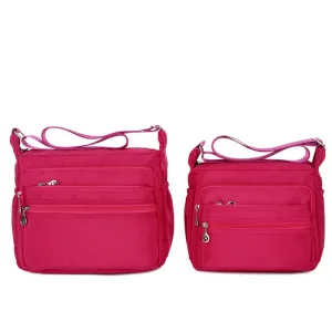 Casual Two Size Nylon Women's Bag