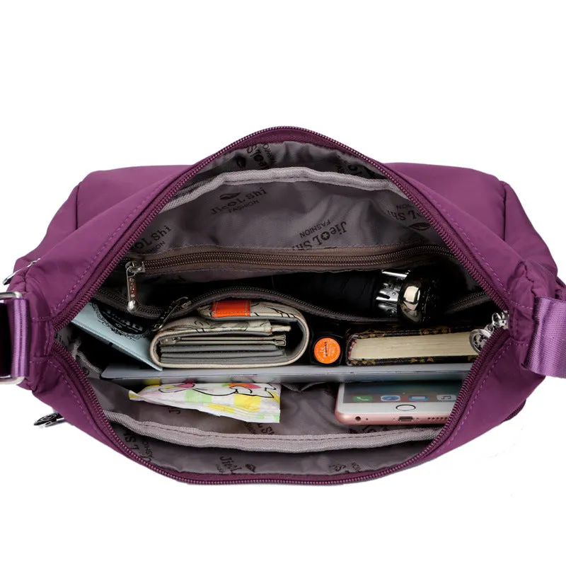 Casual Two Size Nylon Women's Bag