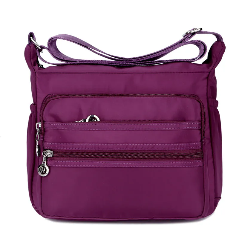 Casual Two Size Nylon Women's Bag