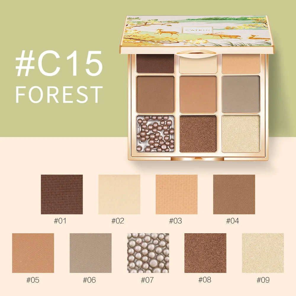 CATKIN Forest 9 Color Eyeshadow Palette C15