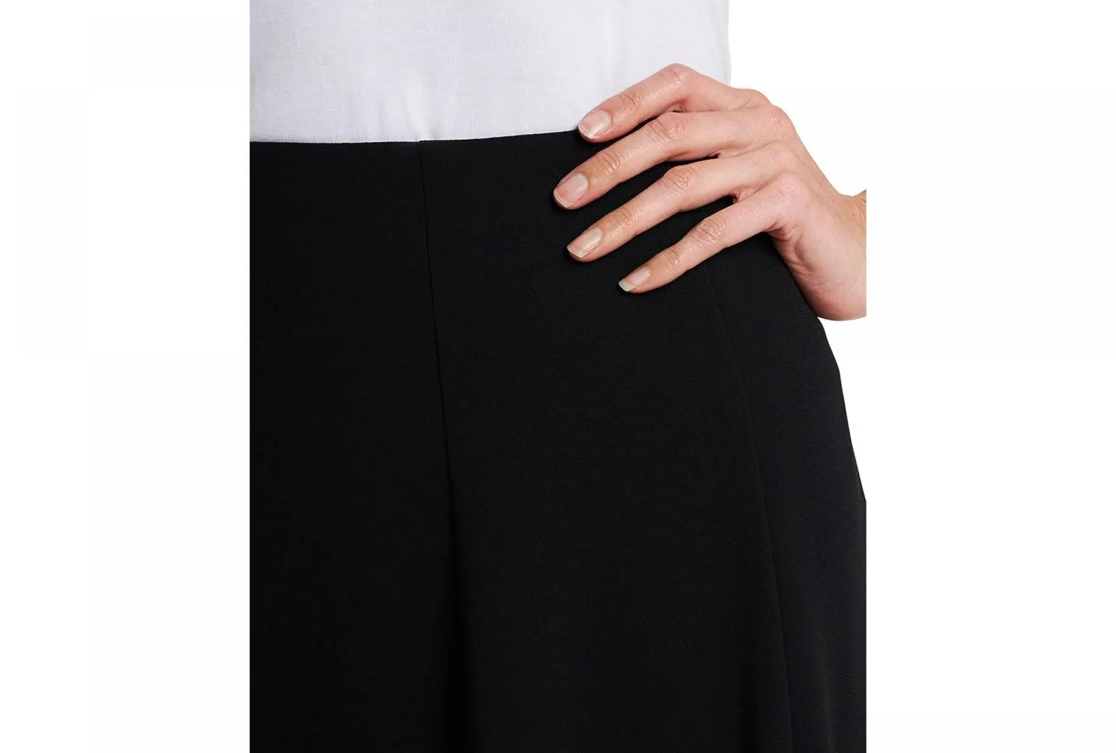Cece Women's Moss Crepe Knee Length Flounce Skirt 7099406