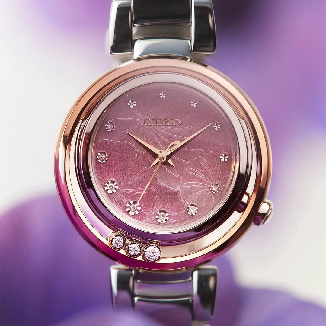 Citizen Women's Diamond Dress Watch EM1114-80Y