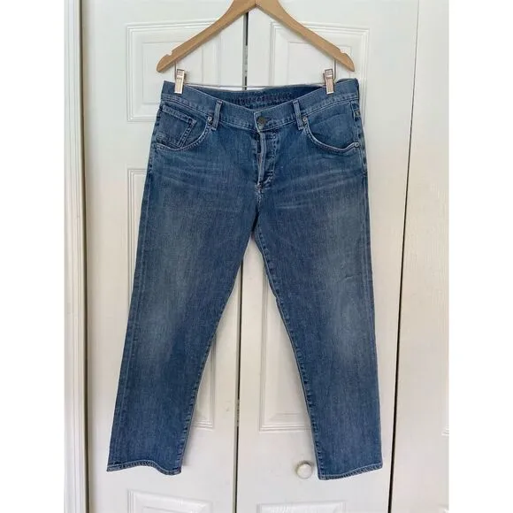 Citizens of Humanity Women's Relaxed Jeans Size 31 Blue Medium Wash