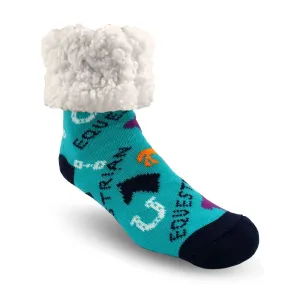 Classic Slipper Socks | Equestrian