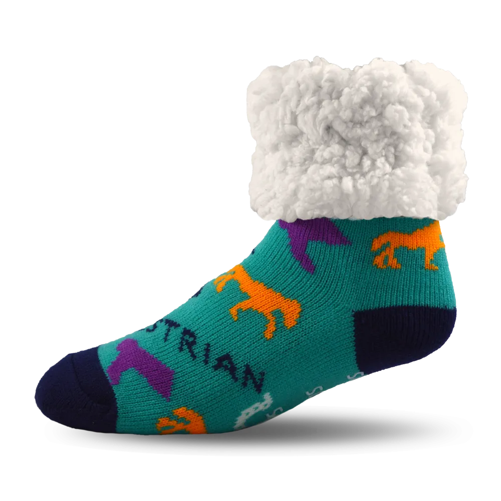 Classic Slipper Socks | Equestrian