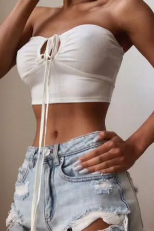 Classic White Tube Top