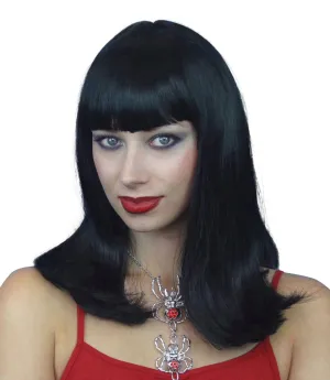 Cleopatra Black Costume Wig Egyptian Women's Fancy Dress