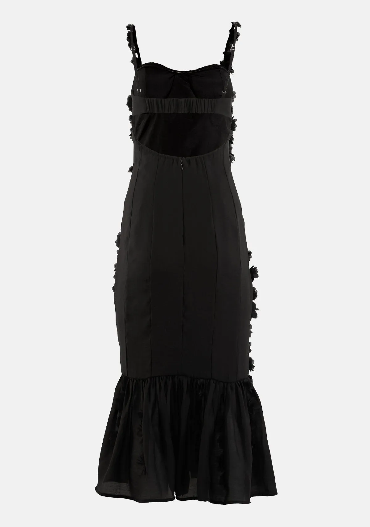 Curve Enhancing Bustier Midi Dress