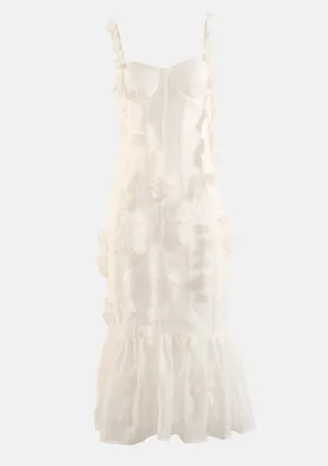 Curve Enhancing Bustier Midi Dress