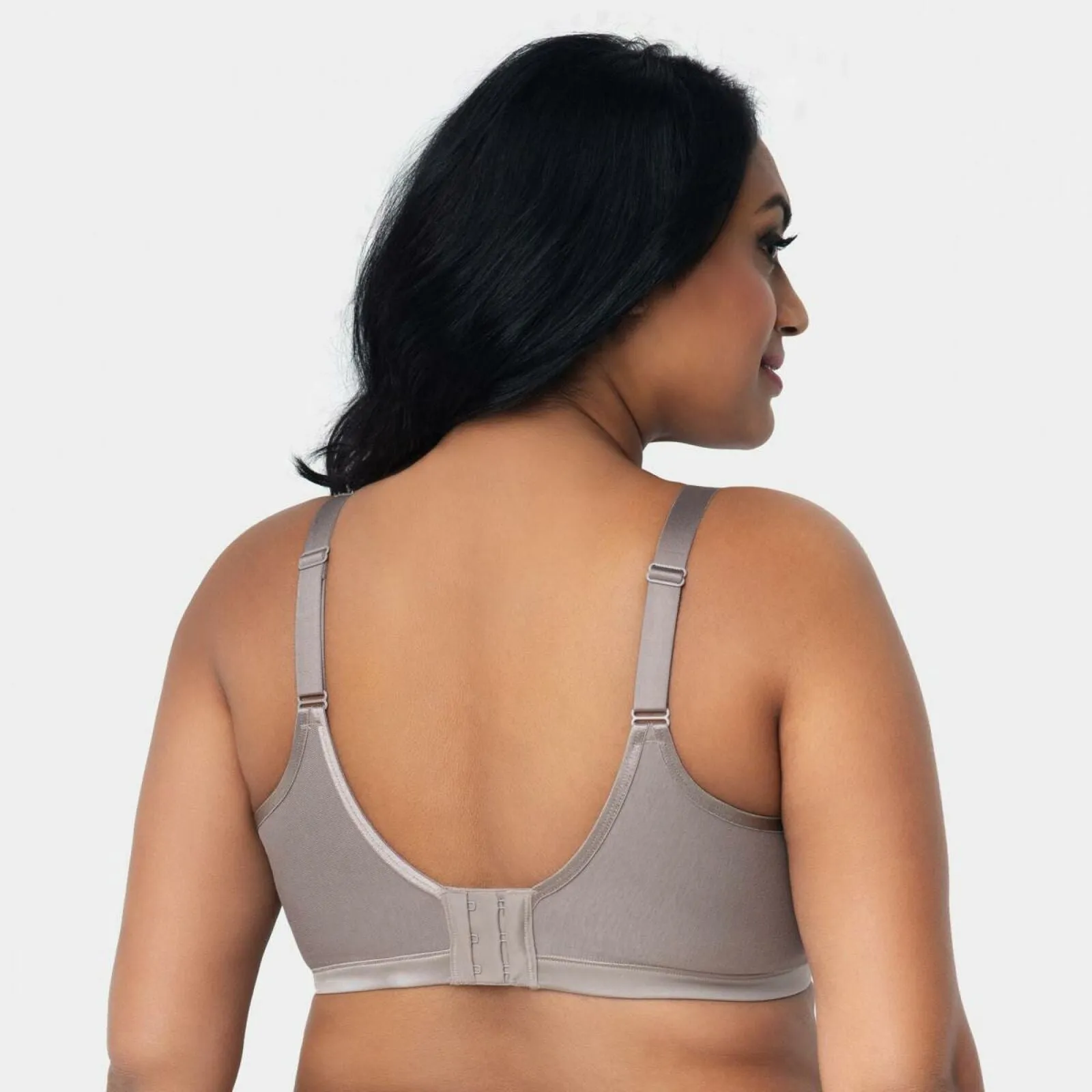 Curvy Couture Women's Cotton Luxe Wire Free Bra