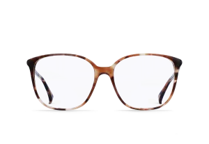 DAISEY-Almond Tortoise / Clear
