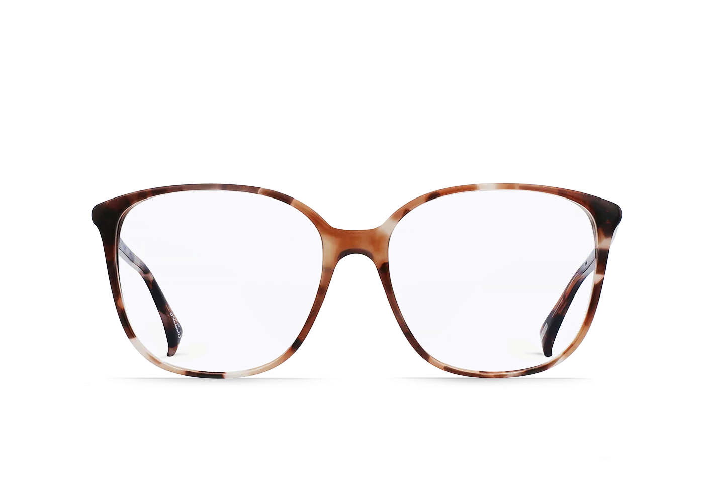 DAISEY-Almond Tortoise / Clear