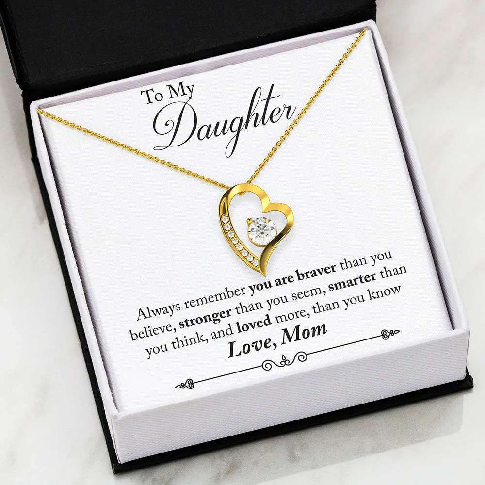 Daughter Braver Than You Believe Necklace