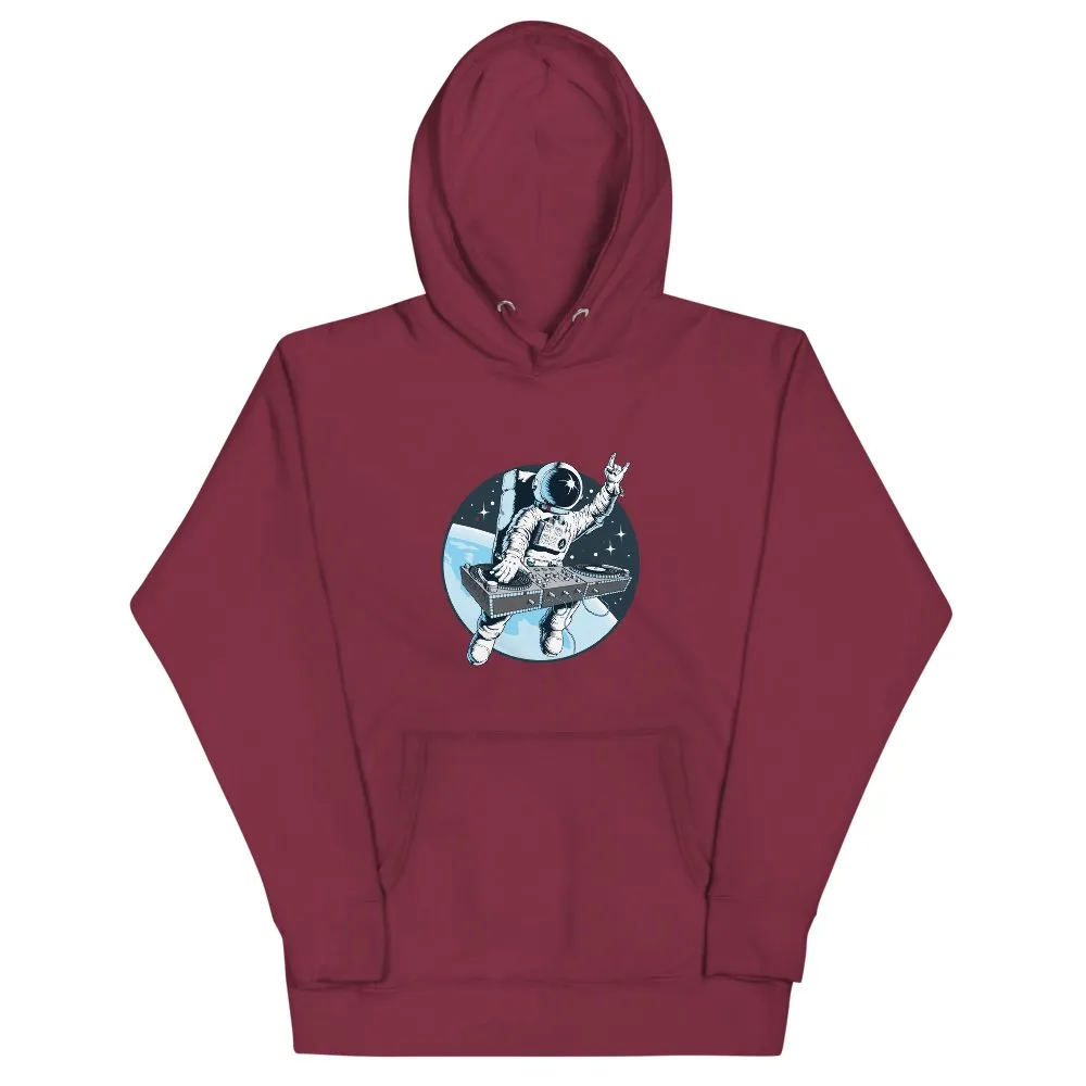 Disco Astronaut Unisex Hoodie