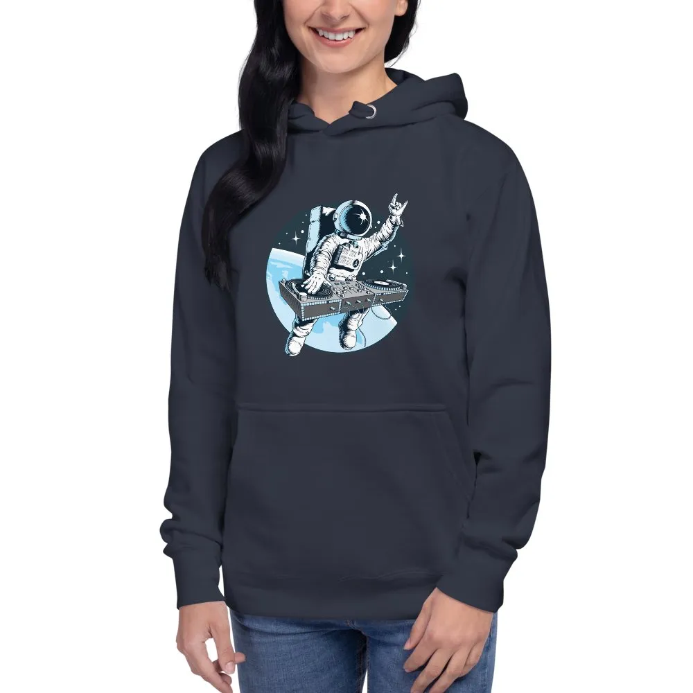 Disco Astronaut Unisex Hoodie