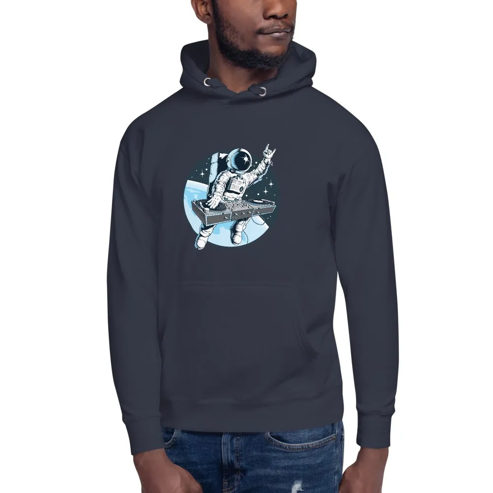 Disco Astronaut Unisex Hoodie
