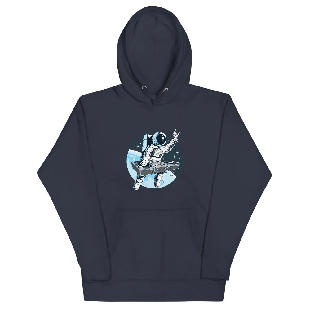 Disco Astronaut Unisex Hoodie