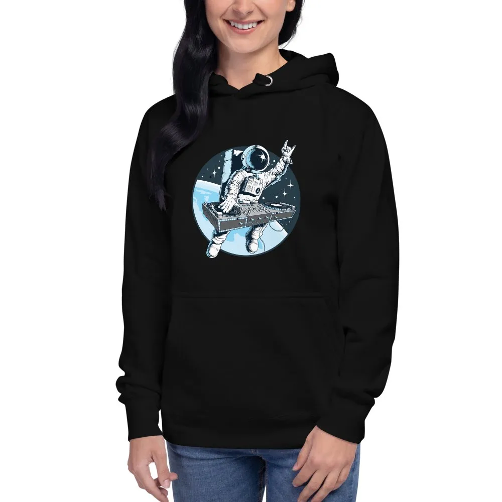 Disco Astronaut Unisex Hoodie