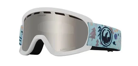 Dragon Lil D Snow Goggles Forest Friends / Lumalens Silver Ion