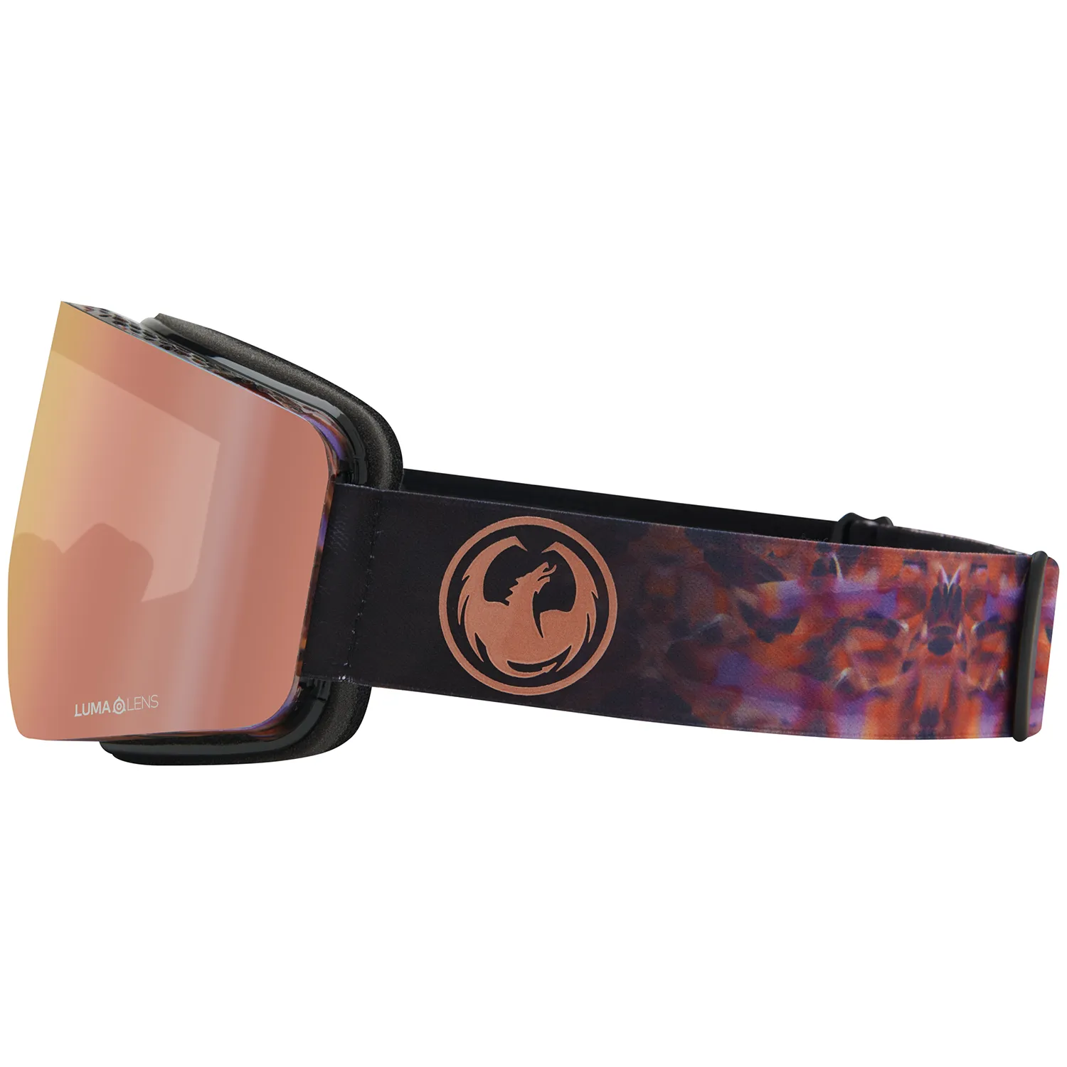 Dragon R1 OTG Snow Goggles Amethyst / Lumalens Rose Gold Ion   Lumalens Light Rose