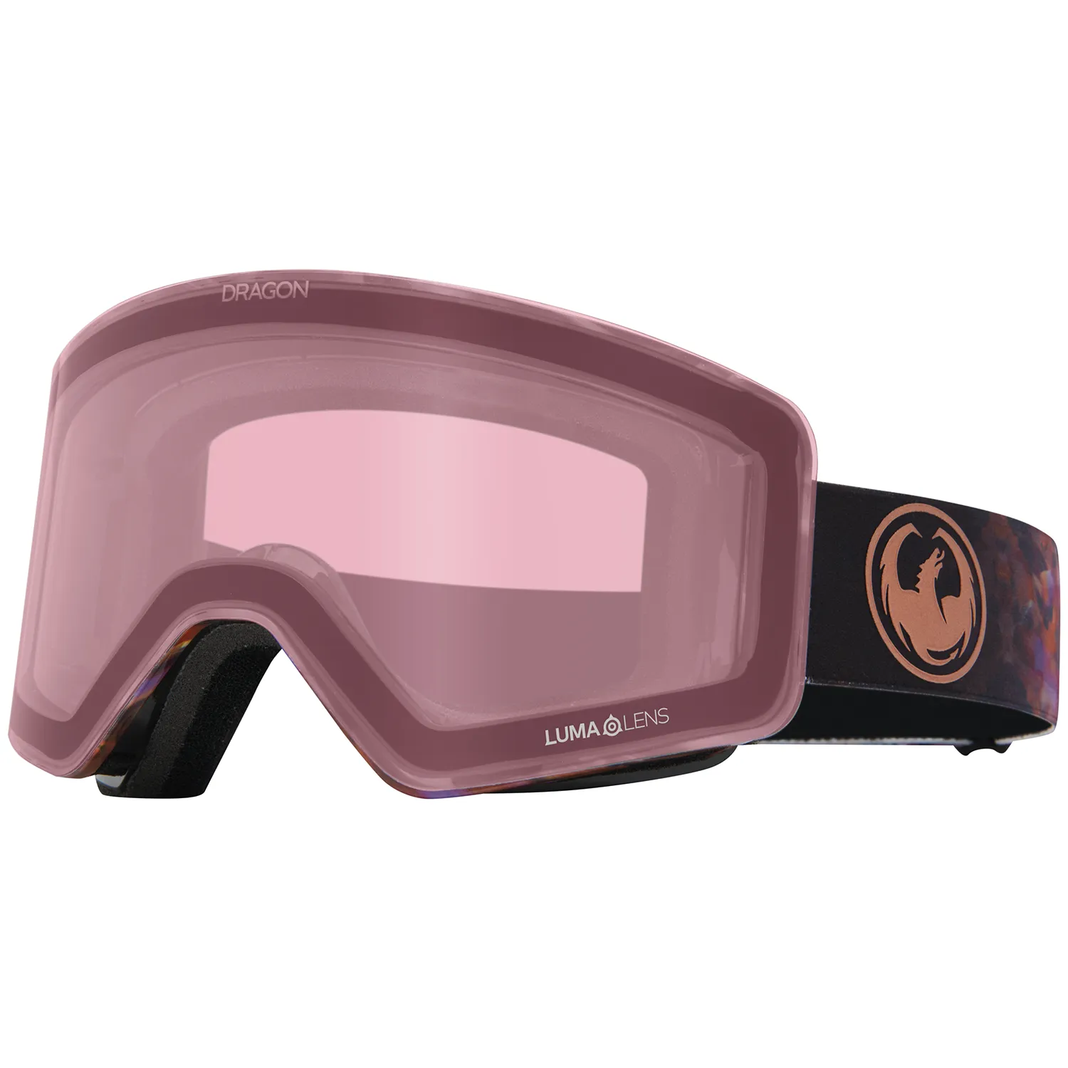 Dragon R1 OTG Snow Goggles Amethyst / Lumalens Rose Gold Ion   Lumalens Light Rose