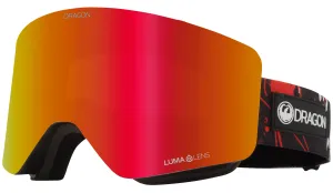 Dragon R1 OTG Snow Goggles Koi / Lumalens Red Ion   Lumalens Light Rose