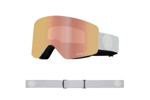 Dragon R1 OTG Snow Goggles Low Bridge Alpina / Lumalens Rose Gold Ion   Lumalens Amber