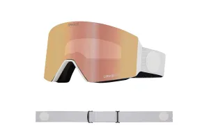 Dragon RVX MAG OTG Snow Goggles Low Bridge Alpina / Lumalens Rose Gold Ion   Lumalens Amber