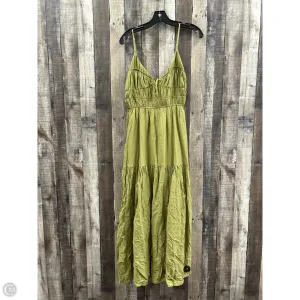Dress Casual Maxi By Cme In Green, Size: M