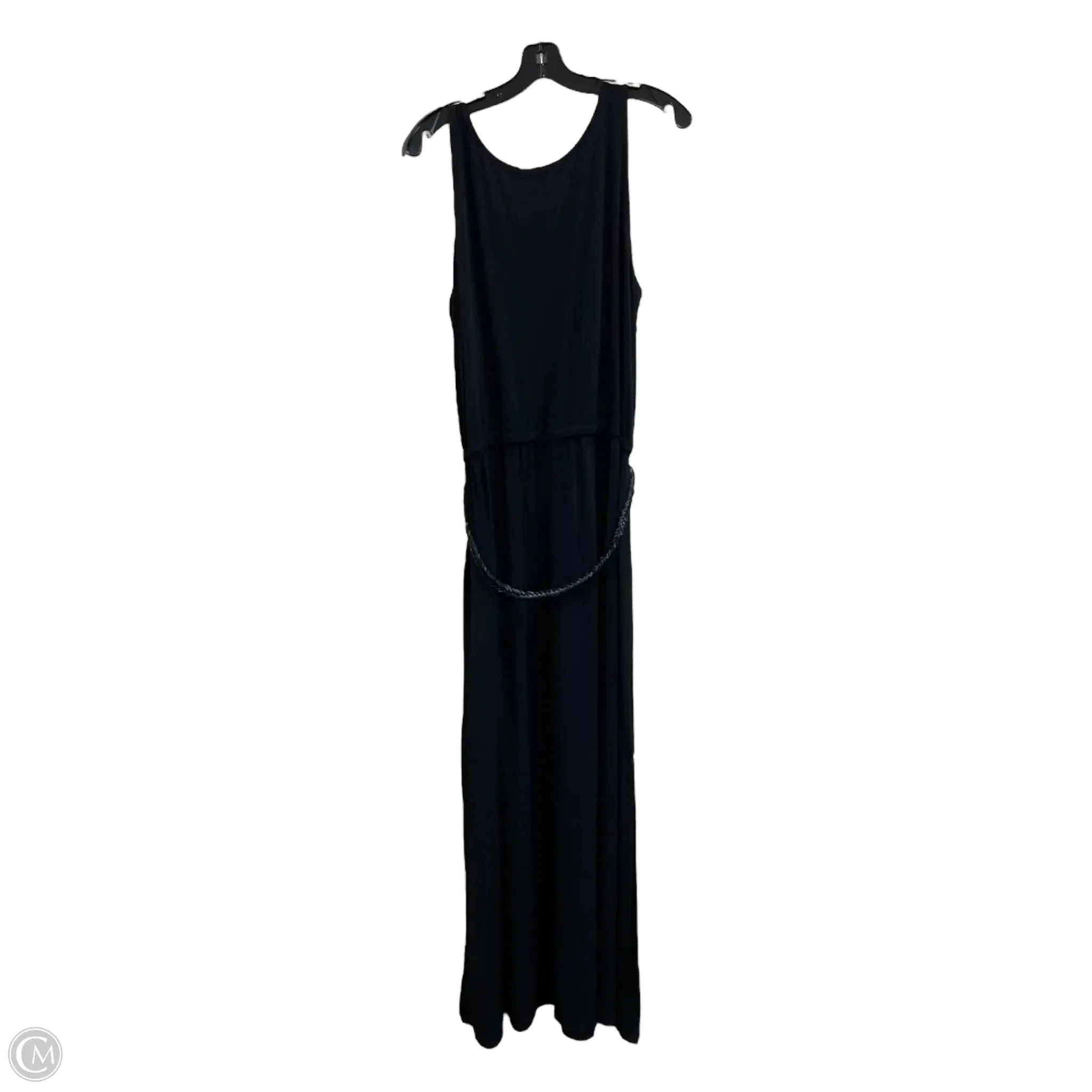 Dress Casual Maxi By Fever In Black, Size: L
