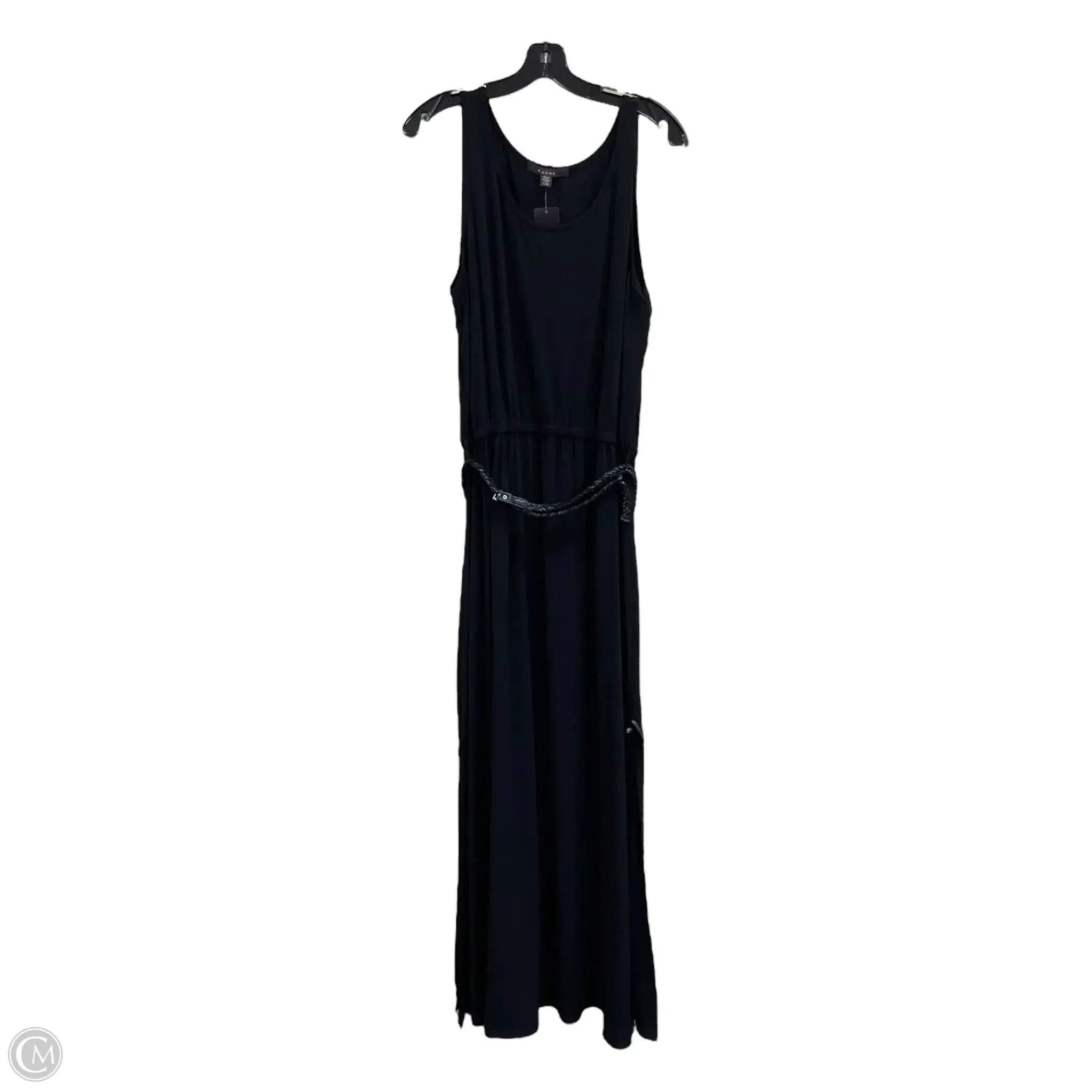 Dress Casual Maxi By Fever In Black, Size: L