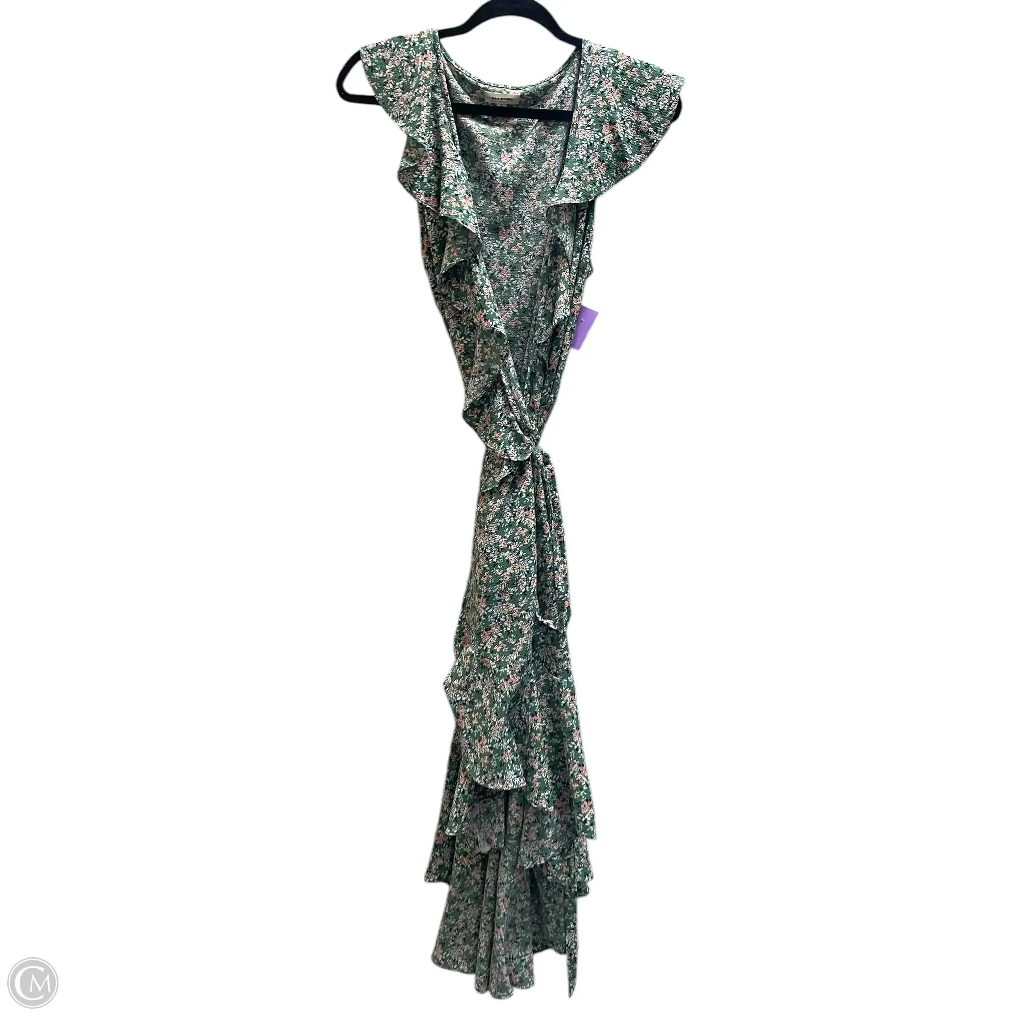Dress Casual Maxi By Max Studio In Green, Size: L