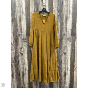 Dress Casual Maxi By Universal Thread In Brown, Size: Xs