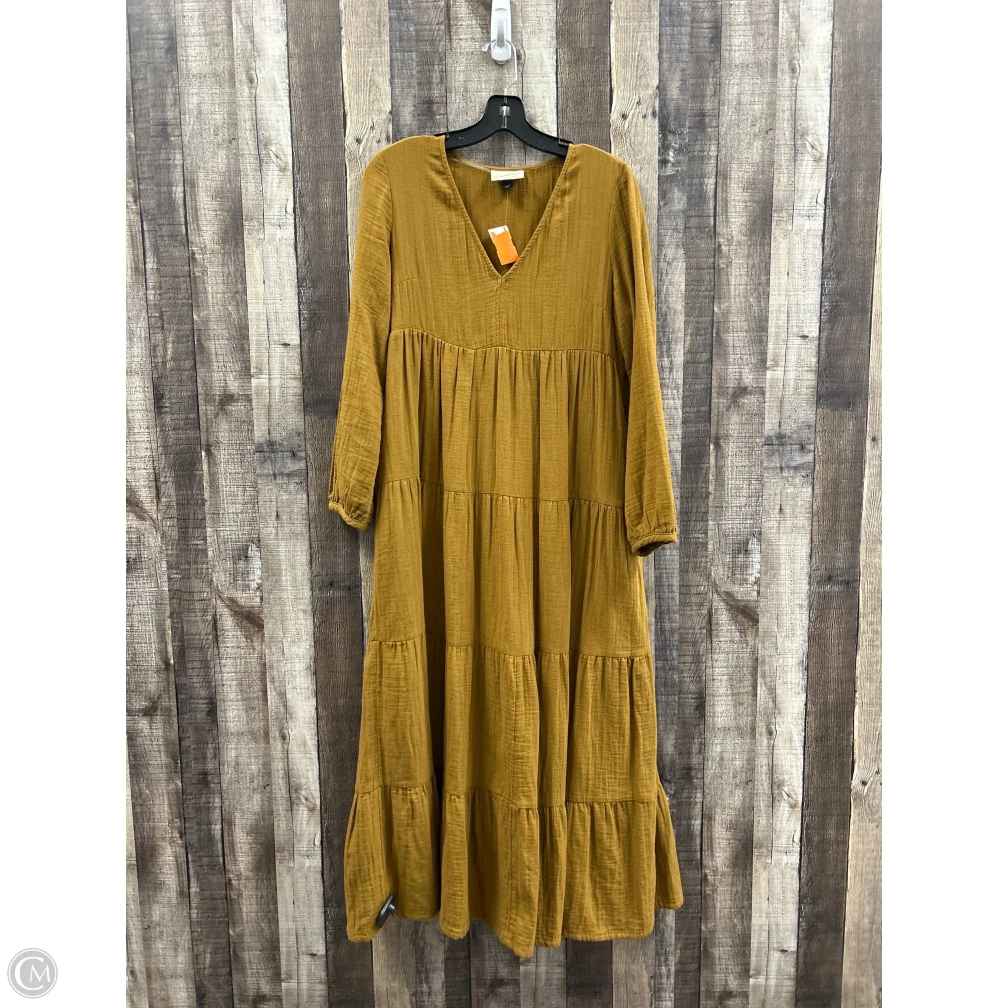 Dress Casual Maxi By Universal Thread In Brown, Size: Xs