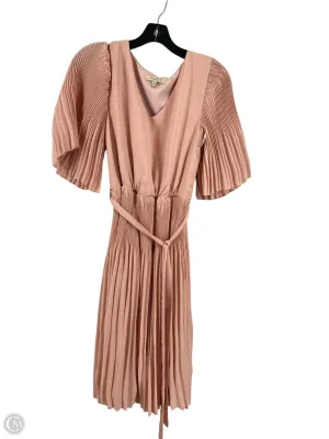 Dress Casual Midi By Clothes Mentor In Pink, Size: S