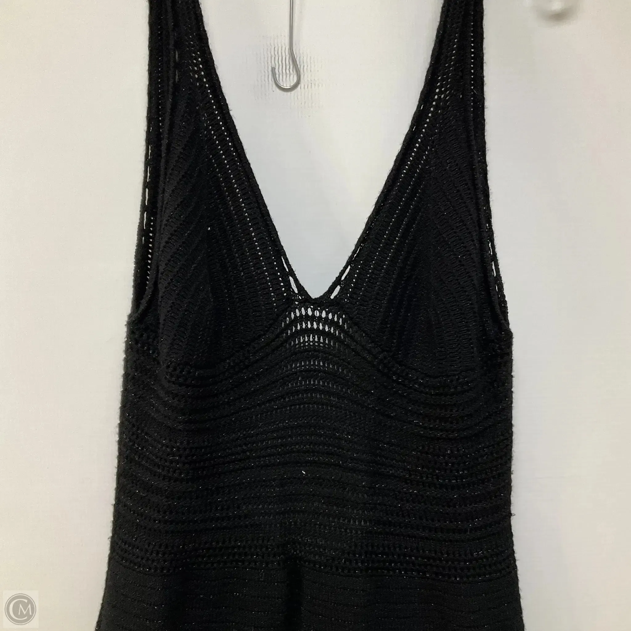 Dress Casual Midi By Cmb In Black, Size: L