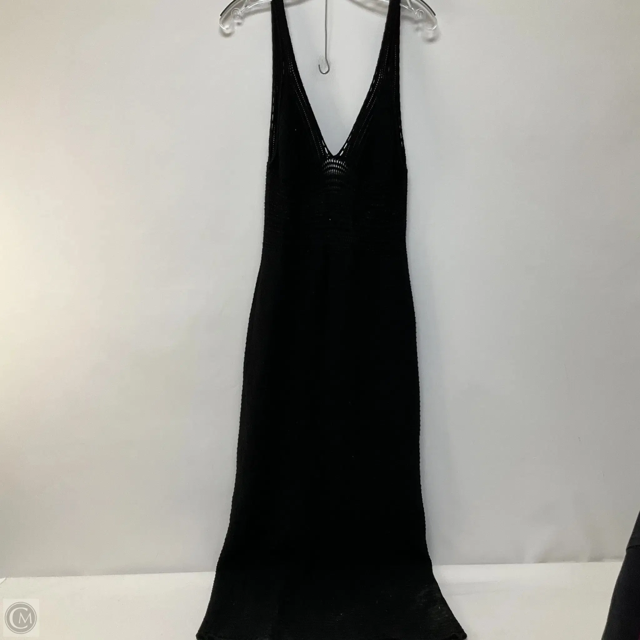 Dress Casual Midi By Cmb In Black, Size: L