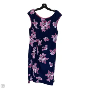 Dress Casual Midi By Connected Apparel In Multi-colored, Size: Xl