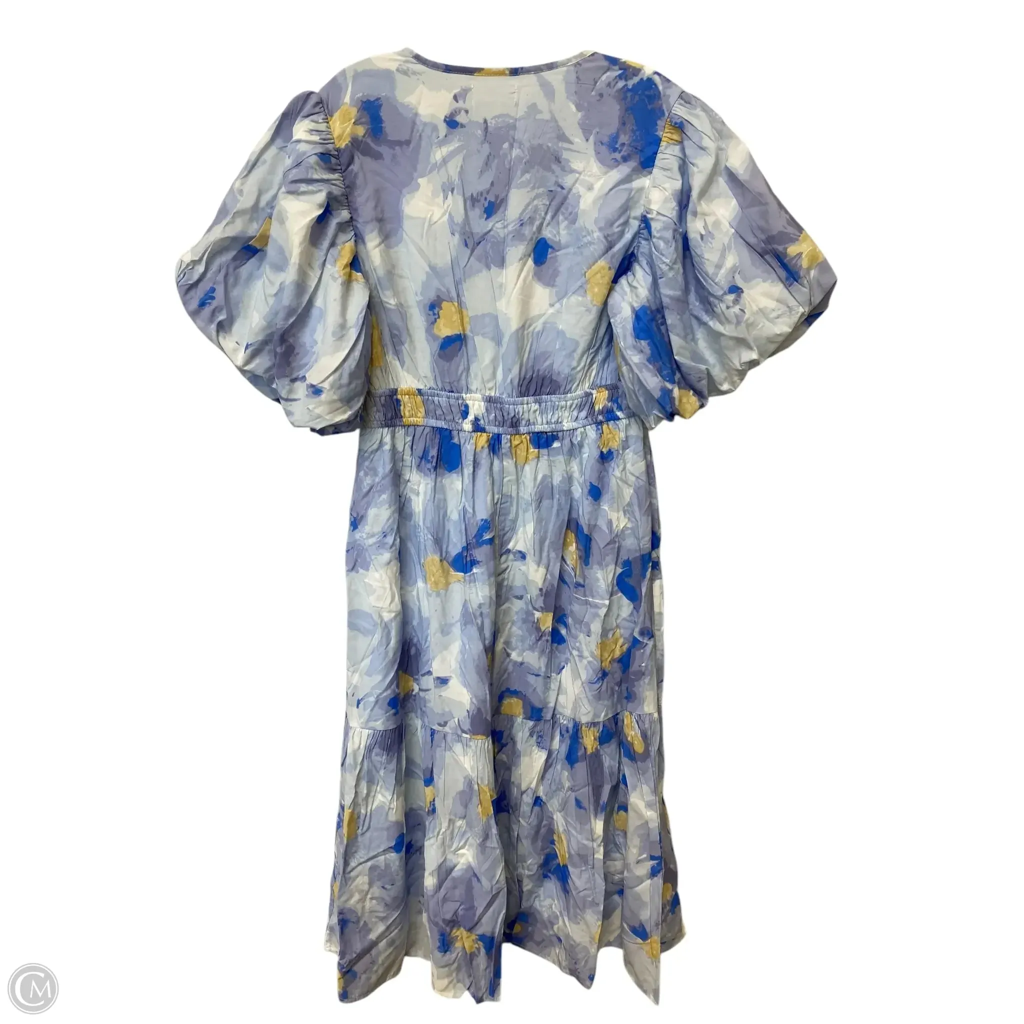 Dress Casual Midi By Jessica Simpson In Blue, Size: L