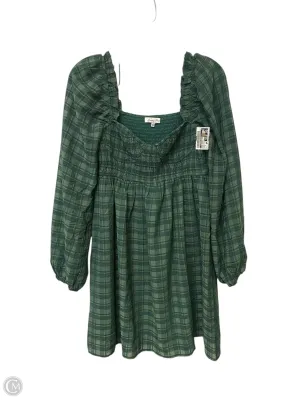 Dress Casual Short By Clothes Mentor In Plaid Pattern, Size: M