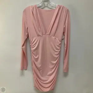 Dress Casual Short By Cmf In Pink, Size: M